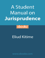 JURISPRUDENCE ELIUD KITIME.pdf